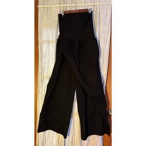 Julia Allert Women's Black Wide-Leg Pants